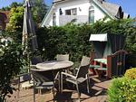 Terrasse - Birkenstraße 10 Fischerhus - Top-Hundeurlaub