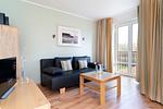 Wohnzimmer - Ferienwohnung Nr. 29 - Top-Hundeurlaub
