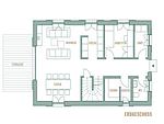 Grundriss - Luxus Reetdachvilla mit 3 Schlafzimmern, Sauna und Kamin (G05) - Top-Hundeurlaub