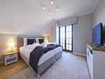 Schlafzimmer - LuxusPlus Reetdachvilla mit 4 Schlafzimmern, Außensauna, Loungebereich und Kamin (G07) - Top-Hundeurlaub