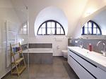 Badezimmer - LuxusPlus Reetdachvilla mit 4 Schlafzimmern, Sauna und Kamin (G08) - Top-Hundeurlaub