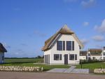 Hauptansicht - LuxusPlus Reetdachvilla mit 4 Schlafzimmern, Sauna und Kamin (G08) - Top-Hundeurlaub