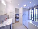 Badezimmer - LuxusPlus Reetdachvilla mit 4 Schlafzimmern, Sauna und Kamin (G09) - Top-Hundeurlaub