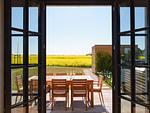 Terrasse - LuxusPlus Reetdachvilla mit 4 Schlafzimmern, Sauna und Kamin (G09) - Top-Hundeurlaub