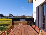 Terrasse - LuxusPlus Reetdachvilla mit 4 Schlafzimmern, Sauna und Kamin (G09) - Top-Hundeurlaub