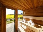 Sauna - LuxusPlus Reetdachvilla mit 4 Schlafzimmern, Sauna und Kamin (G09) - Top-Hundeurlaub