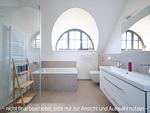 Badezimmer - LuxusPlus Reetdachvilla mit 4 Schlafzimmern, Sauna und Kamin (G10) - Top-Hundeurlaub