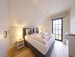 Schlafzimmer - LuxusPlus Reetdachvilla mit 4 Schlafzimmern, Außensauna, Loungebereich und Kamin (H06) - Top-Hundeurlaub