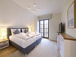 Schlafzimmer - LuxusPlus Reetdachvilla mit 4 Schlafzimmern, Außensauna, Loungebereich und Kamin (H06) - Top-Hundeurlaub
