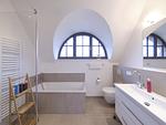 Badezimmer - LuxusPlus Reetdachvilla mit 4 Schlafzimmern, Außensauna, Loungebereich und Kamin (H06) - Top-Hundeurlaub