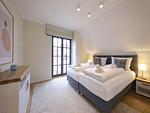 Schlafzimmer - Luxus Reetdachvilla mit 3 Schlafzimmern, Sauna und Kamin (H07) - Top-Hundeurlaub