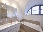 Badezimmer - Premium Reetdachvilla mit 3 Schlafzimmern, Sauna und Kamin (H08) - Top-Hundeurlaub