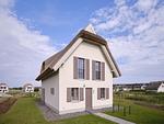 Hauptansicht - Luxus Reetdachvilla mit 3 Schlafzimmern, Sauna und Kamin (H18) - Top-Hundeurlaub