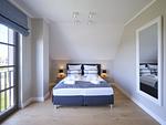Schlafzimmer - Premium Reetdachvilla mit 3 Schlafzimmern, Sauna und Kamin (H21) - Top-Hundeurlaub