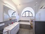 Badezimmer - Premium Reetdachvilla mit 3 Schlafzimmern, Sauna und Kamin (H21) - Top-Hundeurlaub
