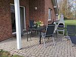 Terrasse - Ferienhaus Strandperle - Top-Hundeurlaub