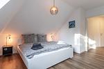 Schlafzimmer - Doppelhaushälfte June - Top-Hundeurlaub