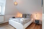 Schlafzimmer - Doppelhaushälfte June - Top-Hundeurlaub