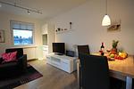 Wohnzimmer / Essbereich - Wohnung Nr. 08 Zum Anker - Top-Hundeurlaub