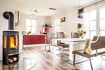 Kamin mit Essbereich - Haus Rose - Top-Hundeurlaub