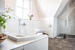 Bad mit ebenerdiger Dusche - Haus Rose - Top-Hundeurlaub