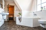 Bad mit Sauna - Haus Rose - Top-Hundeurlaub