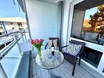 Blick vom Balkon vor dem Wohnzimmer - Wohnung Nr. 128 Zur Seebrücke - Top-Hundeurlaub