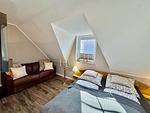 1. Schlafzimmer im 1. OG - Haus Ostseewelle - Top-Hundeurlaub