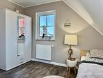 2. Schlafzimmer mit 2 Einzelbetten im OG - Haus Ostseewelle - Top-Hundeurlaub