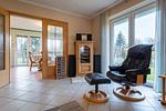 Wohnzimmer - Haus Urlaubsnest an der Eider - Top-Hundeurlaub