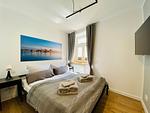 Schlafzimmer - HafenCity App. No 1 / Stralsund - Top-Hundeurlaub