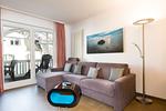 Wohnzimmer - Ferienwohnung Ostseeglück 626 Villa Seeadler Binz - Top-Hundeurlaub
