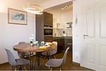Küche / Küchenzeile - Ferienwohnung Ostseeglück 626 Villa Seeadler Binz - Top-Hundeurlaub