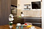 Küche / Küchenzeile - Ferienwohnung Ostseeglück 626 Villa Seeadler Binz - Top-Hundeurlaub