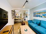 Wohnzimmer - HafenCity App. No 3 / Stralsund - Top-Hundeurlaub