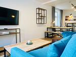 Wohnzimmer - HafenCity App. No 3 / Stralsund - Top-Hundeurlaub
