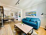 Wohnzimmer - HafenCity App. No 3 / Stralsund - Top-Hundeurlaub