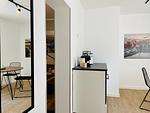 Wohnzimmer - HafenCity App. No 6 / Stralsund - Top-Hundeurlaub