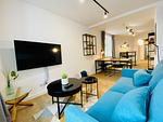 Wohnzimmer - HafenCity App. No 4 / Stralsund - Top-Hundeurlaub