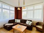 Wohnzimmer - Ferienwohnung Binzer Meerlust 31 im Haus Jahreszeiten Binz - Top-Hundeurlaub