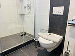 Badezimmer - Ferienwohnung Binzer Meerlust 31 im Haus Jahreszeiten Binz - Top-Hundeurlaub