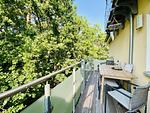 Balkon - Ferienwohnung Weltenbummler 18 Haus Strandbummler Baabe - Top-Hundeurlaub