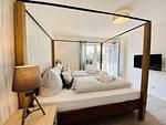 Schlafzimmer - Ferienwohnung Weltenbummler 18 Haus Strandbummler Baabe - Top-Hundeurlaub