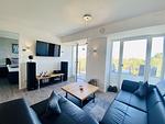 Wohnzimmer - Penthouse mit Dachterrasse PIER 5.4 - Top-Hundeurlaub