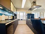 Küche / Küchenzeile - Penthouse mit Dachterrasse PIER 5.4 - Top-Hundeurlaub