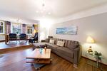 Wohnzimmer - Ferienwohnung Ostseeprinzessin 753 Haus Seestern Binz - Top-Hundeurlaub