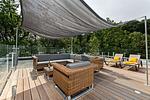 Terrasse - Penthouse 27 & SPA / Villa Mathilde Binz - Top-Hundeurlaub