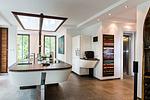 Küche / Küchenzeile - Penthouse 27 & SPA / Villa Mathilde Binz - Top-Hundeurlaub