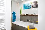 Badezimmer - Penthouse 27 & SPA / Villa Mathilde Binz - Top-Hundeurlaub