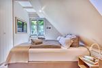 Schlafzimmer - Ferienhaus Blaumeise Feriendorf 06 Klein Stresow Rügen - Top-Hundeurlaub